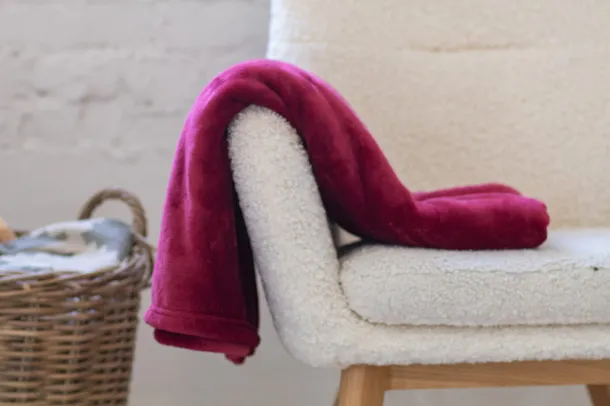 Espoo deka od flanela, 280 g/m². Bordo
