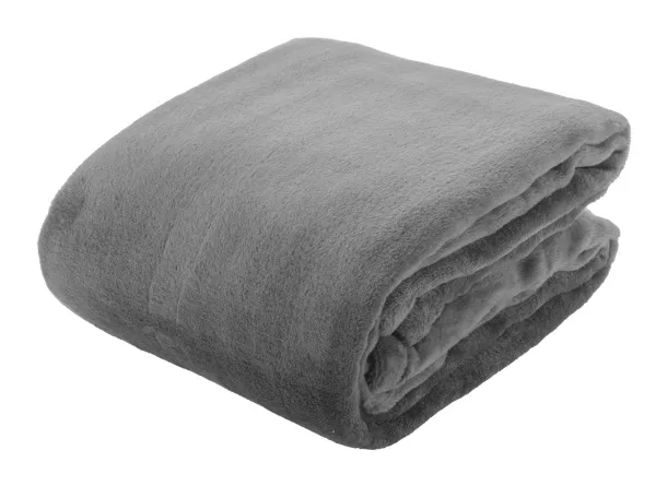 Espoo flannel blanket ash grey