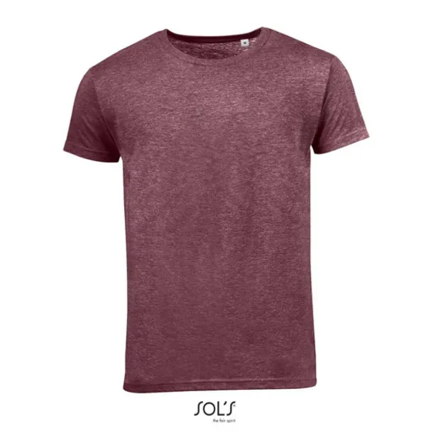  SOL'S MIXED MEN - ROUND NECK T-SHIRT - SOL'S Heather Burgundy