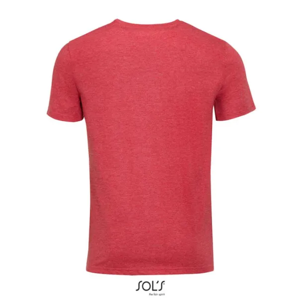  SOL'S MIXED MEN - ROUND NECK T-SHIRT - SOL'S Heather Red