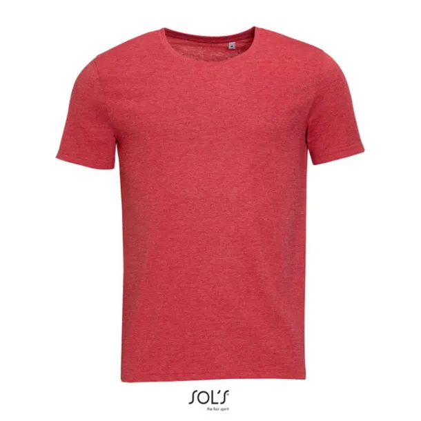  SOL'S MIXED MEN - ROUND NECK T-SHIRT - SOL'S Heather Red