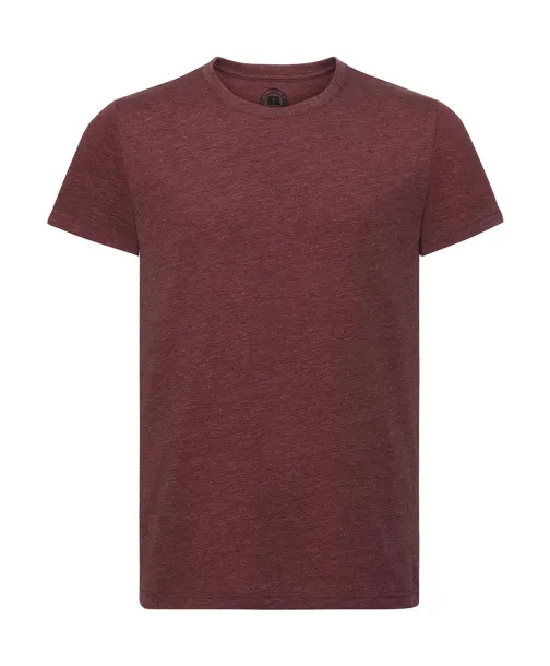  Men's HD T - Russell  Maroon Marl