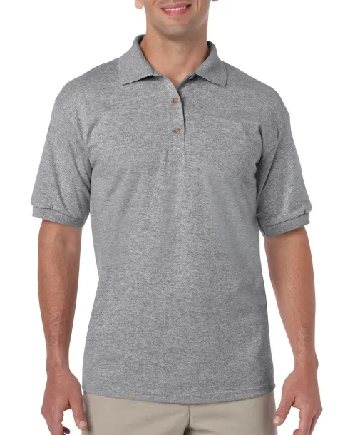  DryBlend Adult Jersey Polo - Gildan Sport Grey