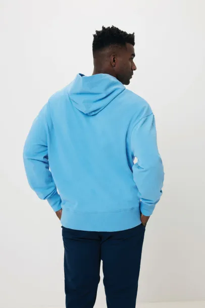  Iqoniq Yoho unisex hoodie od recikliranog pamuka, 340 g/m² - iqoniq tranquil blue