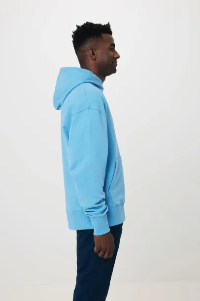  Iqoniq Yoho unisex hoodie od recikliranog pamuka - iqoniq tranquil blue