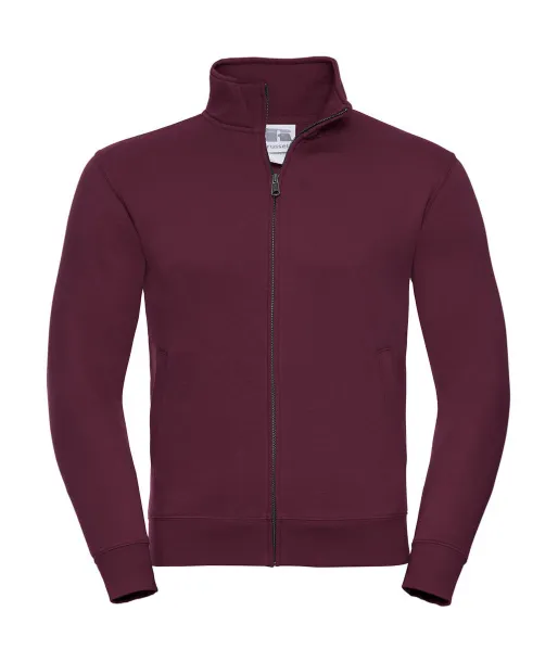  Men's Authentic Sweat Jacket - Russell  Burgundy