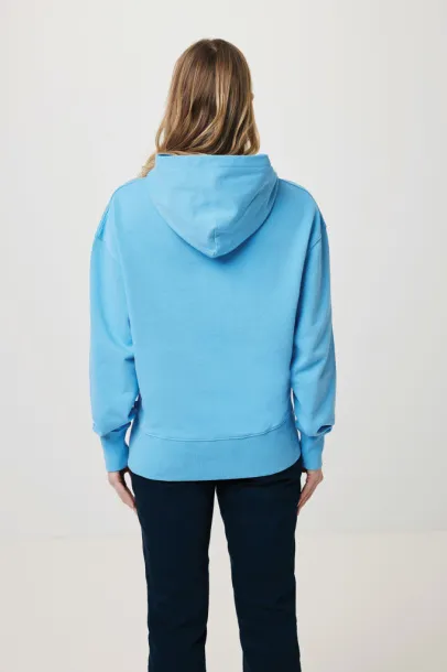  Iqoniq Yoho unisex hoodie od recikliranog pamuka - iqoniq tranquil blue