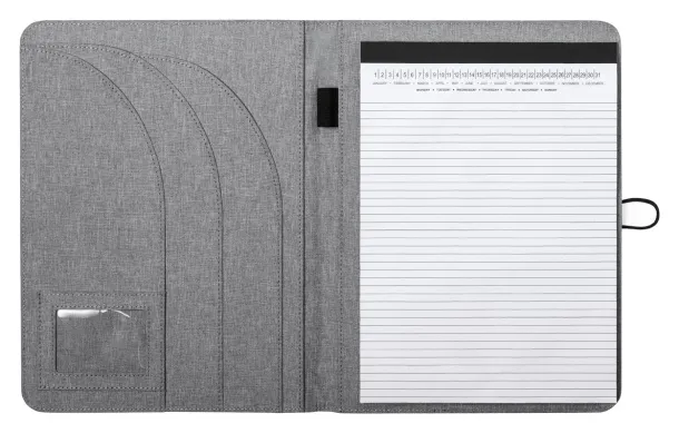 Dennis RPET document folder ash grey