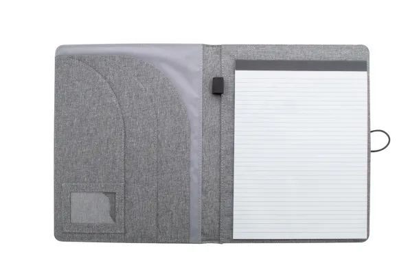 Dennis RPET document folder ash grey