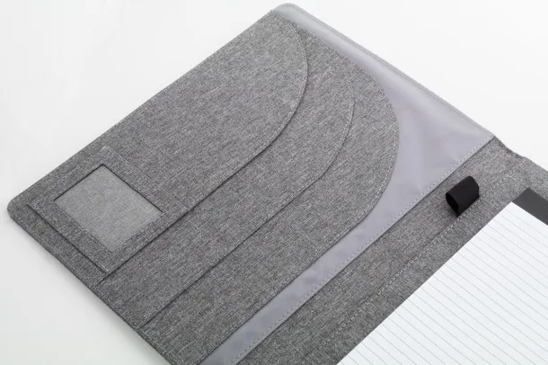 Dennis mapa za dokumente od RPET, A4 ash grey