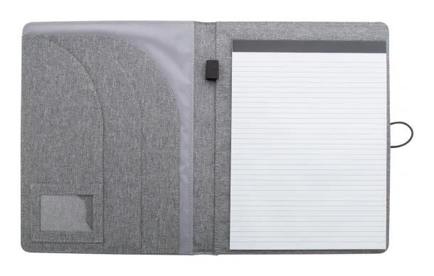 Dennis RPET document folder ash grey