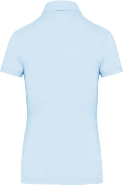  LADIES' SHORT SLEEVED JERSEY POLO SHIRT - Kariban Sky blue