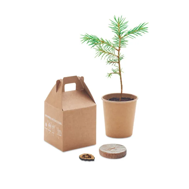 GROWTREE™ Pine tree set Beige