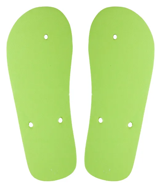 CreaPlaya customisable beach slippers Mint green