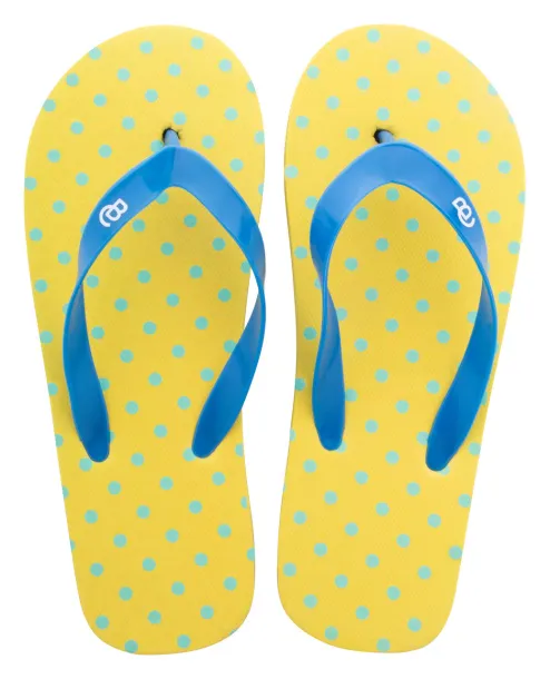 CreaPlaya customisable beach slippers Blue