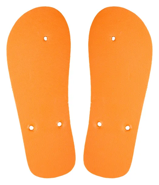 CreaPlaya customisable beach slippers Orange