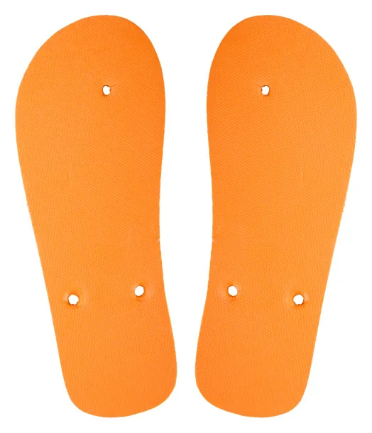 CreaPlaya customisable beach slippers Orange