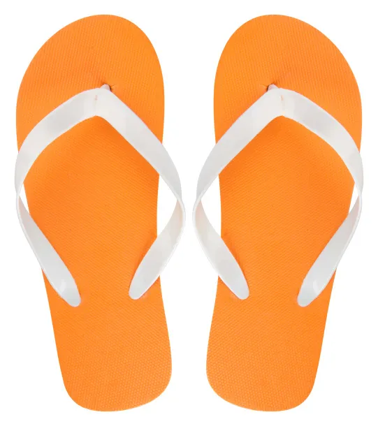 CreaPlaya customisable beach slippers Orange