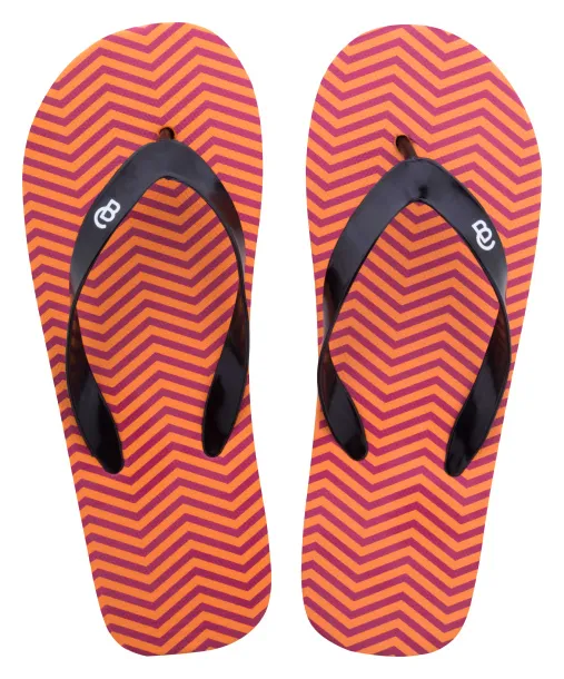 CreaPlaya customisable beach slippers Orange