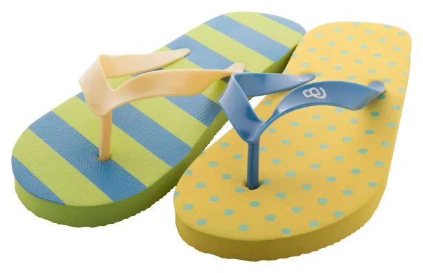 CreaPlaya customisable beach slippers Yellow