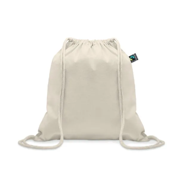 OSOLE DRAW Drawstring bag Fairtrade Beige