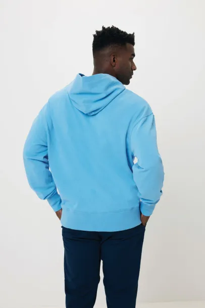  Iqoniq Yoho unisex hoodie od recikliranog pamuka - iqoniq tranquil blue