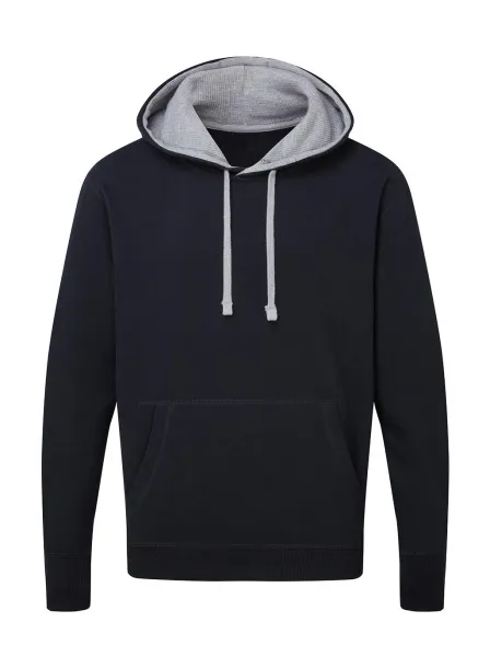  Dvobojni hoodie, 280 g/m² - SG Mornarsko plava Light Oxford