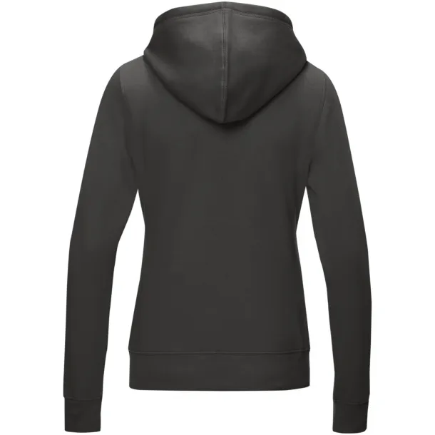 Ruby women’s GOTS organic GRS recycled full zip hoodie - Elevate NXT Storm grey