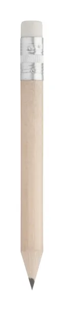 Miniature wooden pencil Natural White