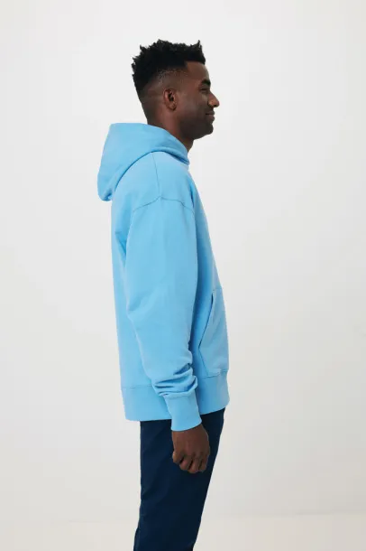  Iqoniq Yoho unisex hoodie od recikliranog pamuka - iqoniq tranquil blue