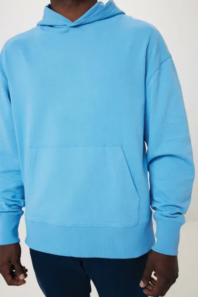  Iqoniq Yoho unisex hoodie od recikliranog pamuka, 340 g/m² - iqoniq tranquil blue