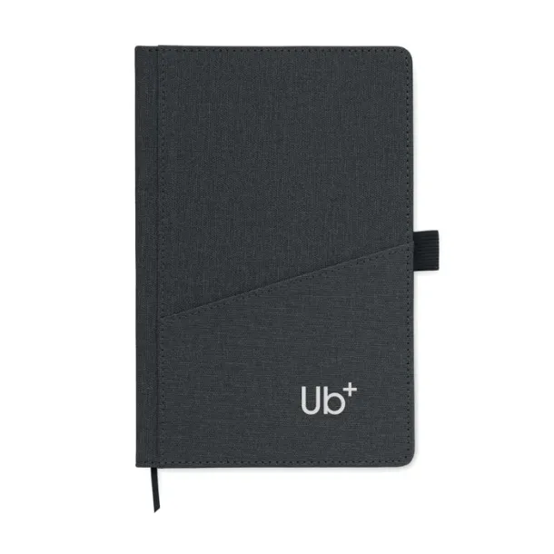 CINCO A5 notebook PU front pocket Black