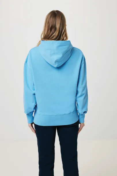  Iqoniq Yoho unisex hoodie od recikliranog pamuka, 340 g/m² - iqoniq tranquil blue