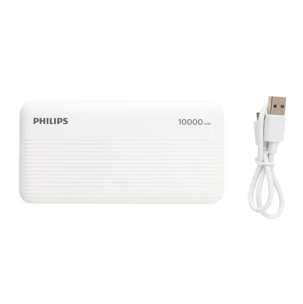  Philips 10.000 mAh slim powerbank - Philips Bijela 