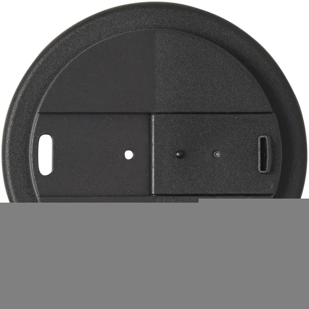 Americano Grande 350 ml mug with spill-proof lid Orange Crna