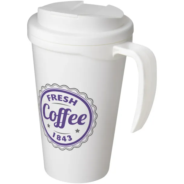 Americano Grande 350 ml mug with spill-proof lid White