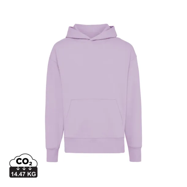  Iqoniq Yoho recycled cotton relaxed hoodie - iqoniq purple 