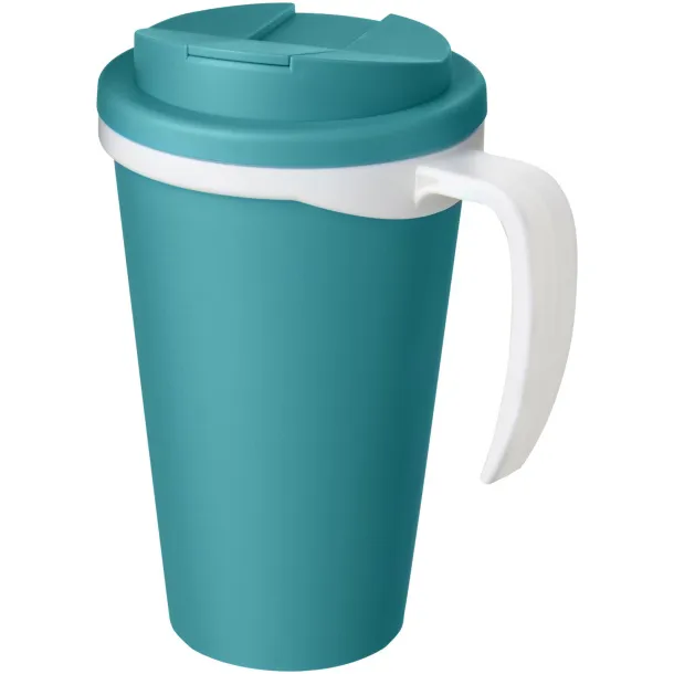 Americano Grande 350 ml mug with spill-proof lid Aqua