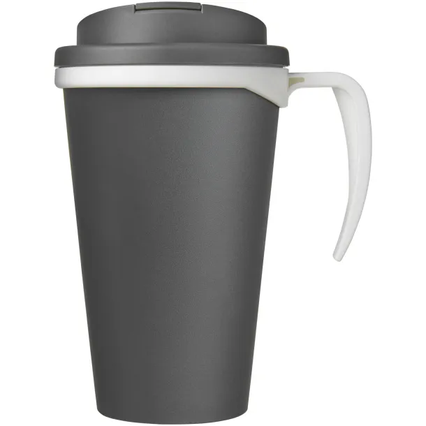 Americano Grande 350 ml mug with spill-proof lid Grey