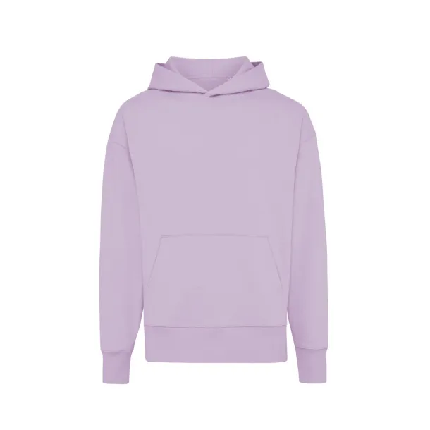  Iqoniq Yoho recycled cotton relaxed hoodie - iqoniq Lavanda