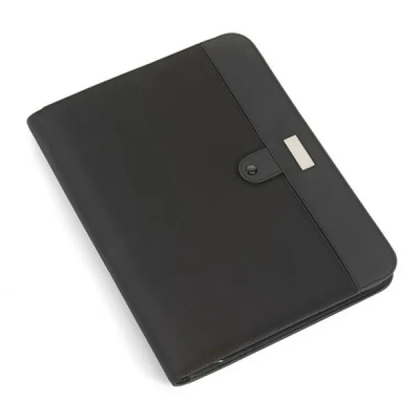  Conference folder approx. A4 with notebook and calculator black