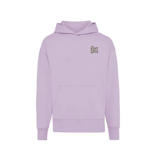  Iqoniq Yoho recycled cotton relaxed hoodie - iqoniq purple 