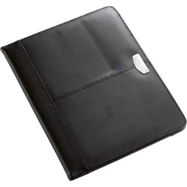  Conference folder A4 with notebook Crna