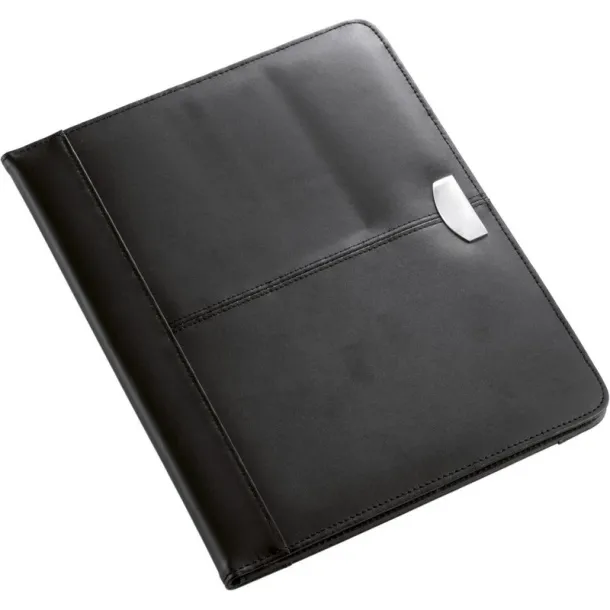  Conference folder A4 with notebook Crna