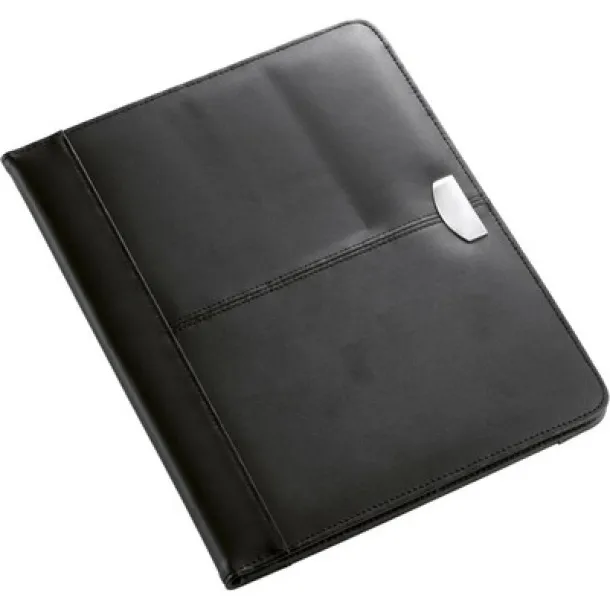  Conference folder A4 with notebook Crna