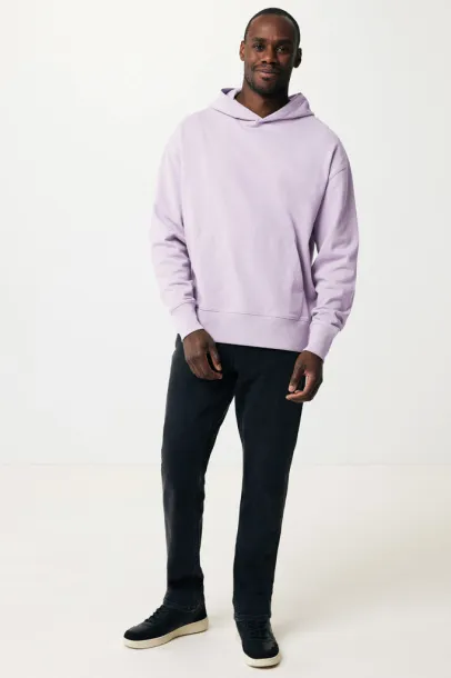  Iqoniq Yoho recycled cotton relaxed hoodie - iqoniq purple 