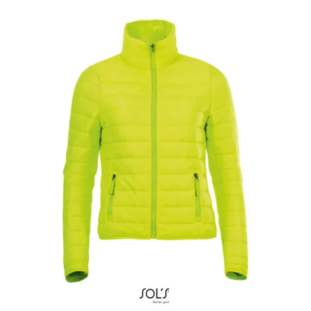  SOL'S RIDE WOMEN - LIGHT PADDED JACKET - SOL'S Neon Lime