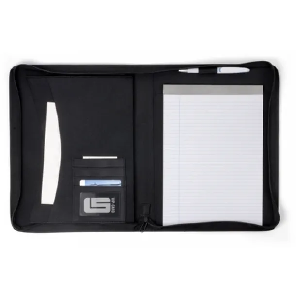  Conference folder approx. A4 with notebook black