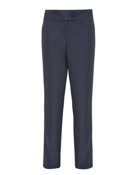  LADIES' 'IRIS' STRAIGHT LEG TROUSERS - Premier Black Melange