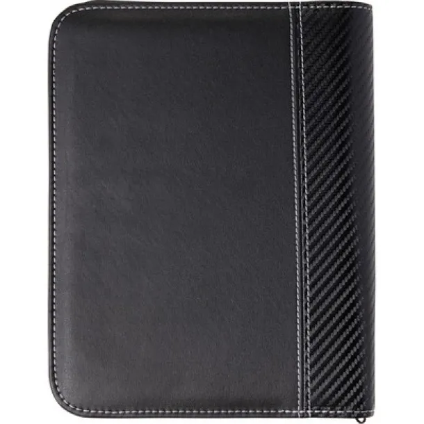  Conference folder approx. A5 with notebook Crna